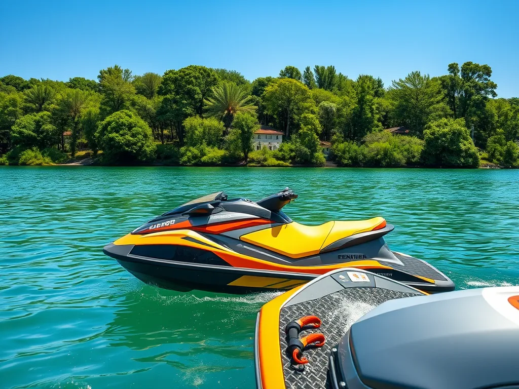 Gdzie można pływać skuterem wodnym?