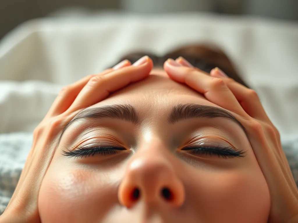 Jaki masaż na opadające powieki?