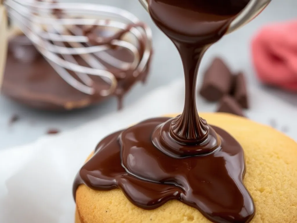 Jak rozpuścić czekoladę żeby polać ciasto?