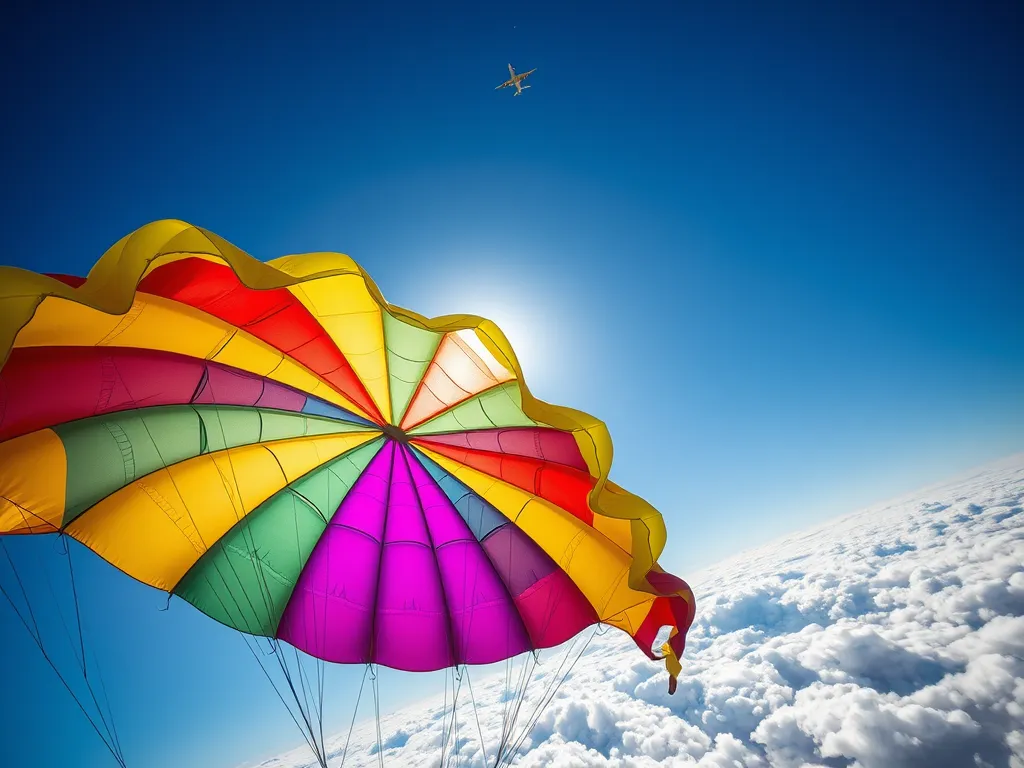 Ile trwa skok ze spadochronem?