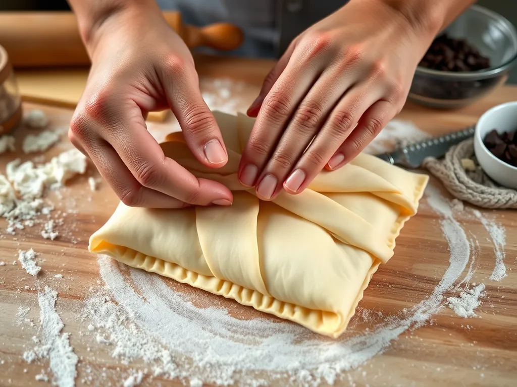 Jak zawijać ciasto francuskie?